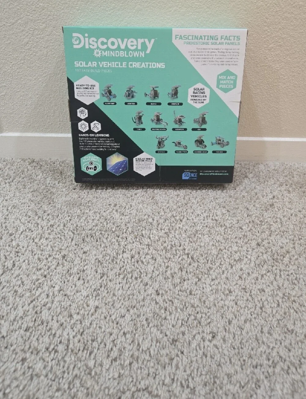 Discovery Mindblown Solar Vehicle Creations STEM Kit